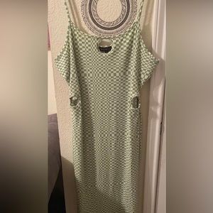 Derek Heart Womens green sleeveless summer dress size 2X NEW